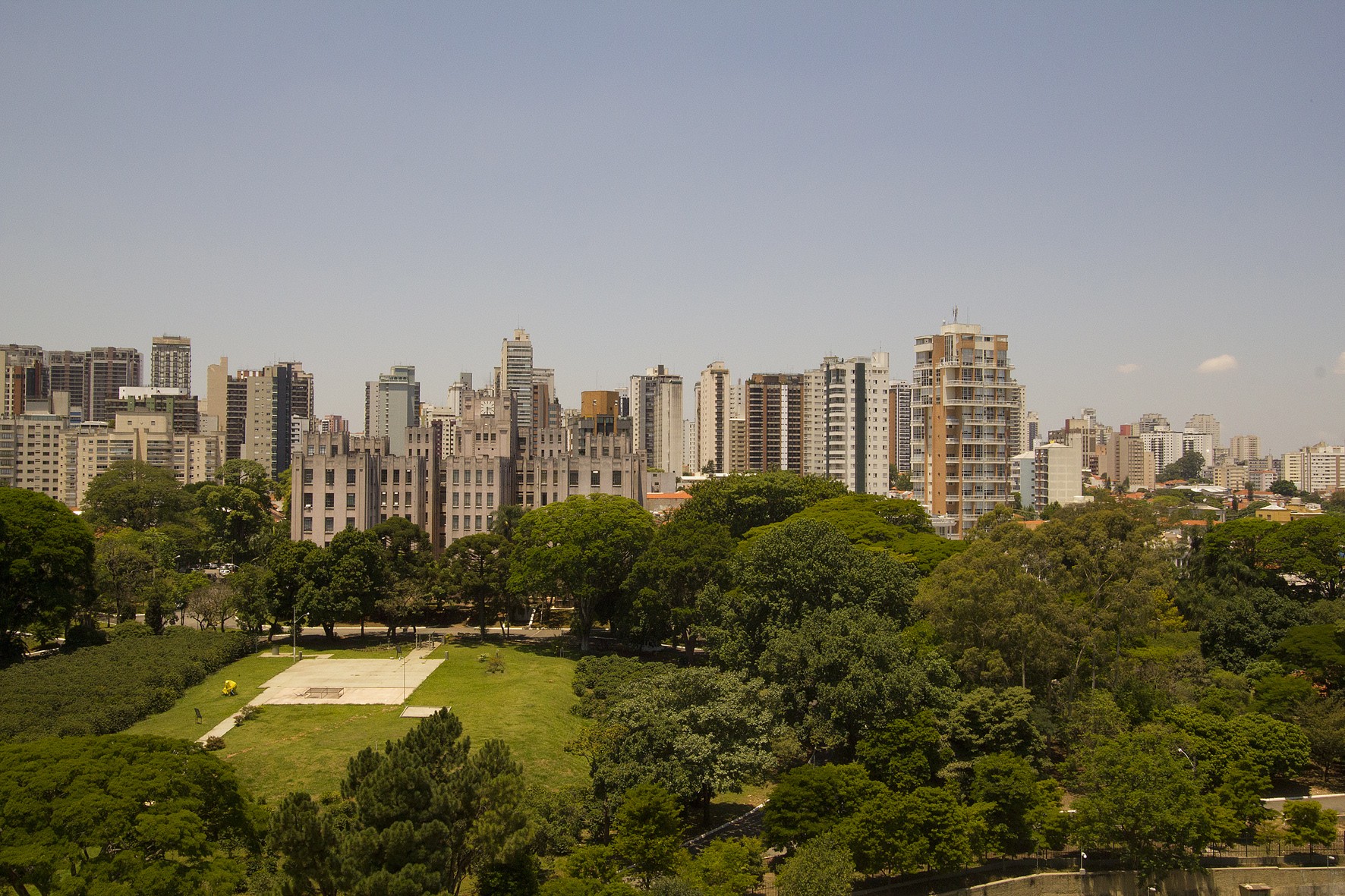 Área verde em São Paulo