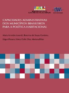Capa do livro capacidades administrativas dos municipios
