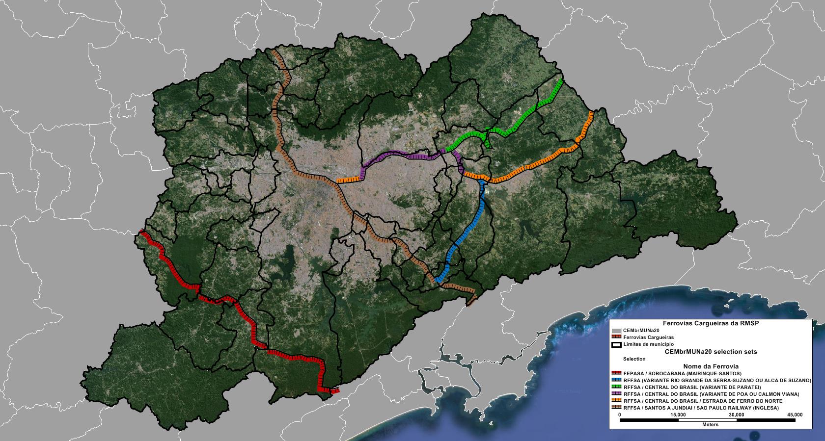 Mapas de rede da MEDWAY para transporte de mercadorias